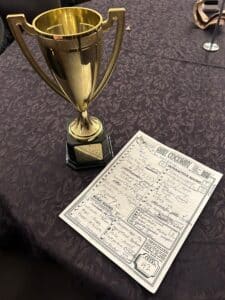 TECT event trophy Quiz Coconut