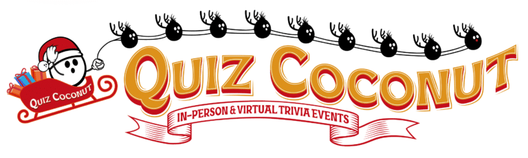 Quiz Coconut Christmas Logo Banner Length