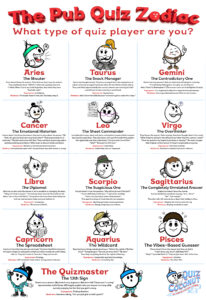 Pub Quiz Zodiac by Quiz Coconut